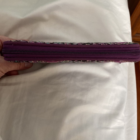 Vera Bradley Wallet in Purple Medallion - Picture 6 of 6